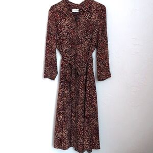 Chic Multicolor Midi Dress